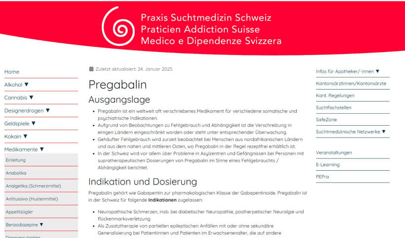 Handbuch Praxis Suchtmedizin: 3 neu aufgeschaltete Seiten